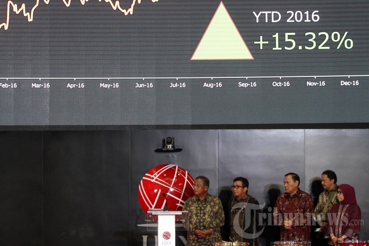Penutupan Perdagangan Bursa Efek Indonesia 2016