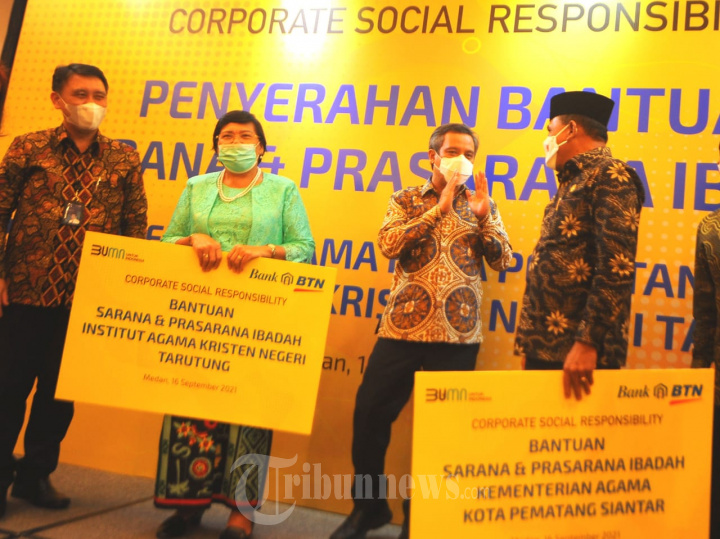 Penyerahan Bantuan CSR Sarana dan Prasarana Ibadah