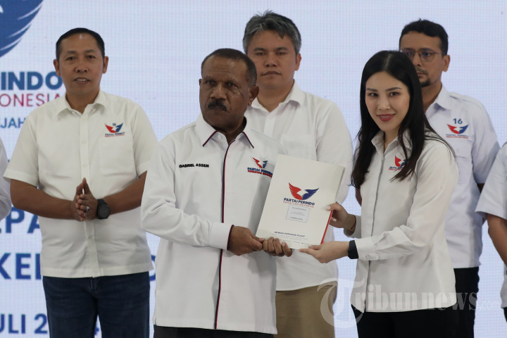 Penyerahan Rekomendasi Dukungan Perindo ke 37 Calon Kepala Daera