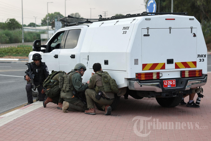 Perang Kota Pelawanan Pejuang Hamas di Jalur Gaza