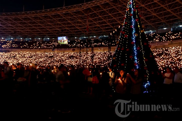 Perayaan Natal Tiberias di GBK