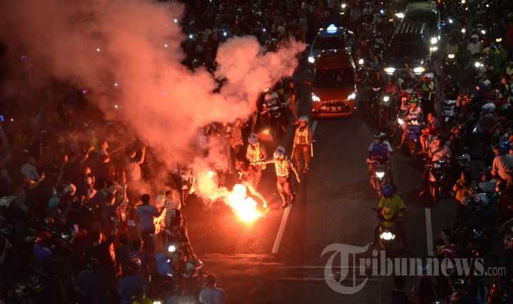Perayaan Tahun Baru di Surabaya