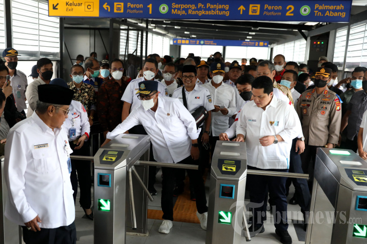 Peresmian Aksebilitas Stasiun Pondok Ranji