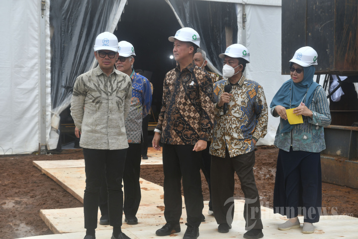 Groundbreaking Pembangunan Gedung SMK-SMAK di Bogor