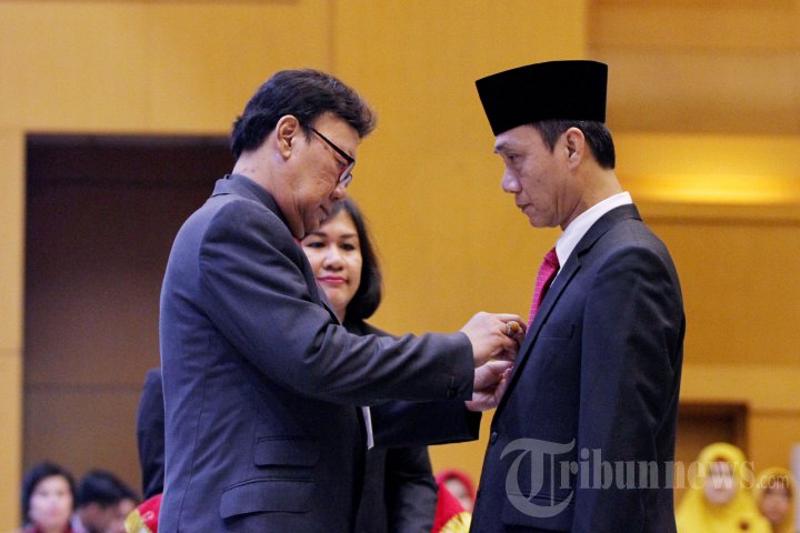 Peresmian Plt Gubernur Bangka Belitung