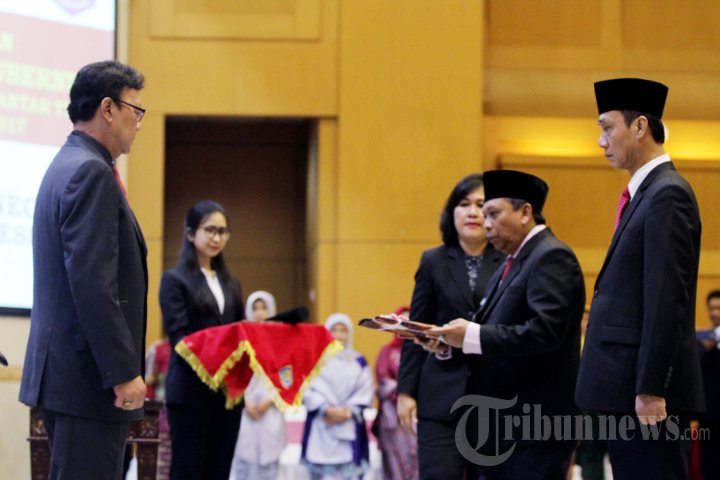 Peresmian Plt Gubernur Bangka Belitung