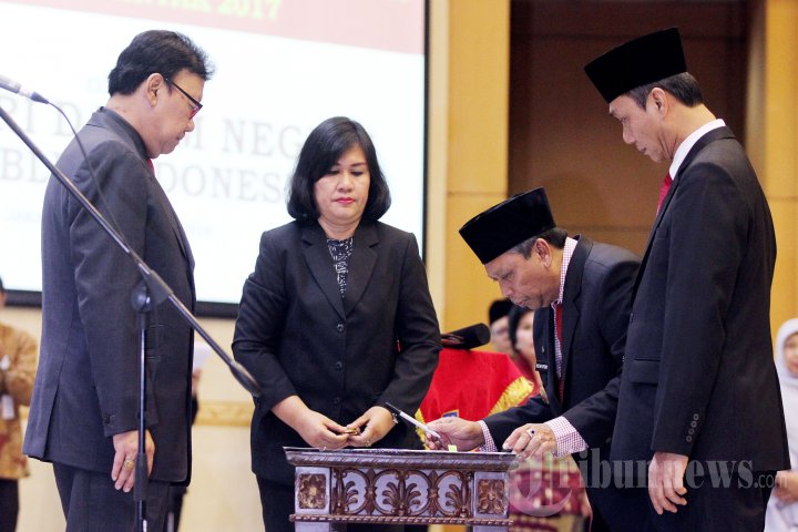 Peresmian Plt Gubernur Bangka Belitung