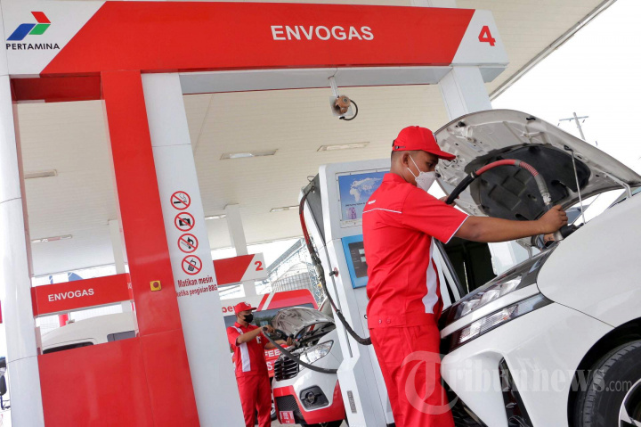 Peresmian SPBG Pertama di Jawa Tengah