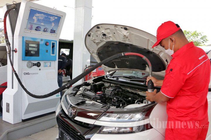 Peresmian SPBG Pertama di Jawa Tengah