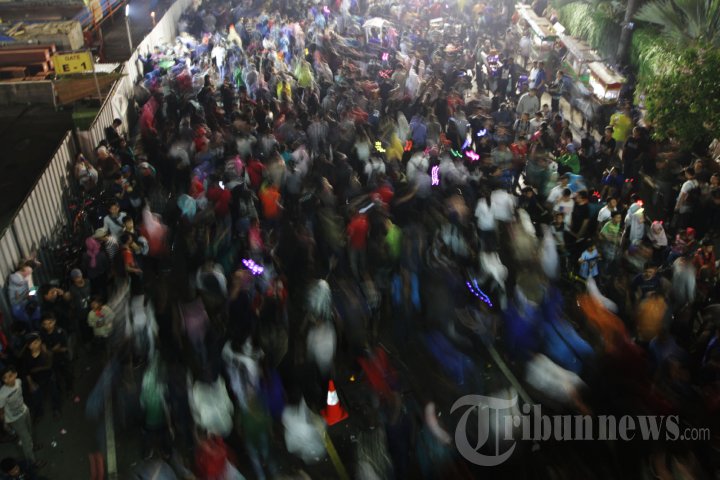 Pergantian Tahun di Bundaran HI