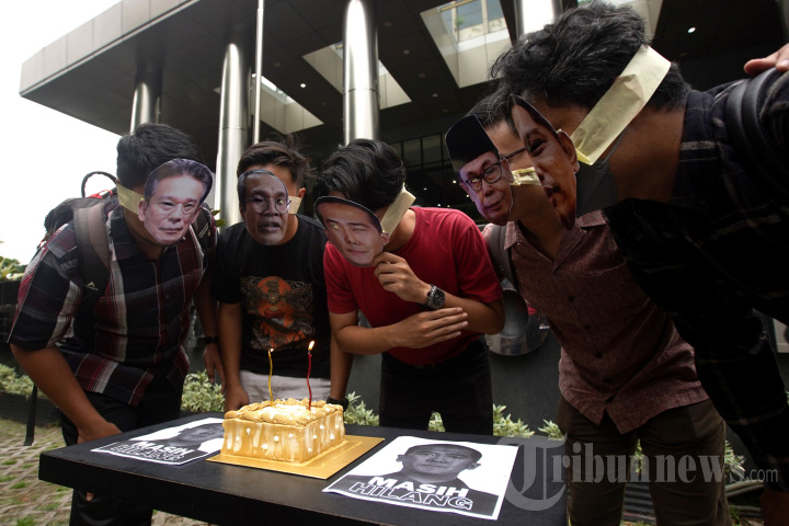 Peringatan 4 tahun Harun Masiku Buron