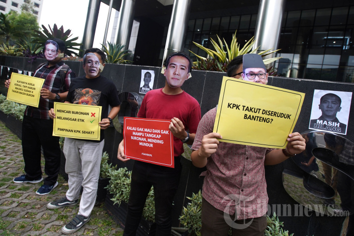 Peringatan 4 tahun Harun Masiku Buron