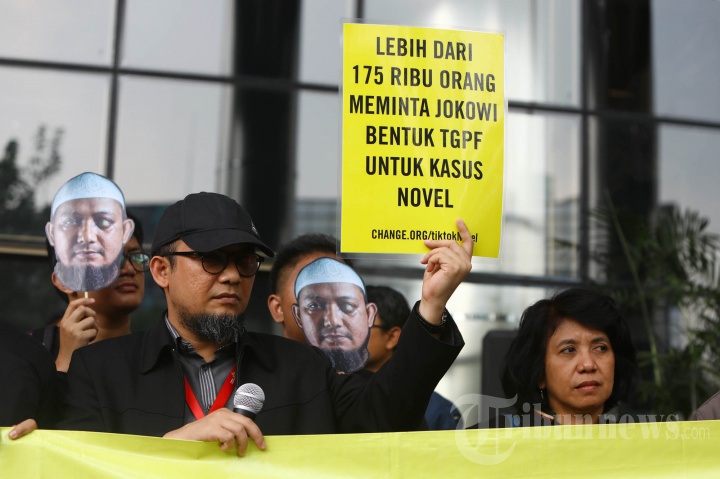 Peringatan 500 Hari Teror Novel Baswedan