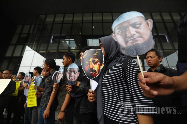 Peringatan 500 Hari Teror Novel Baswedan