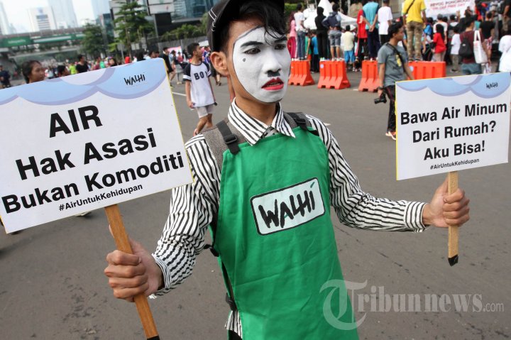 Peringatan Hari Air Sedunia di Jakarta