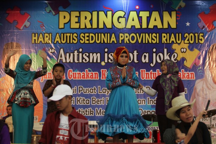 Peringatan Hari Autis se-Dunia di Pekanbaru