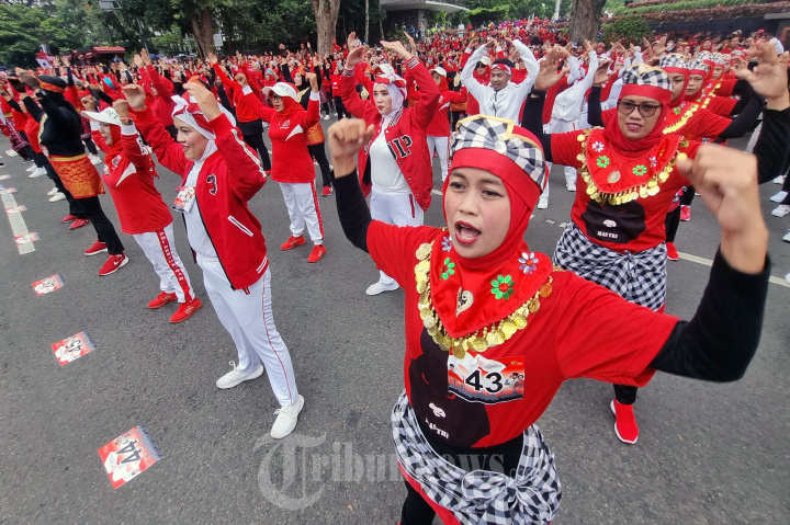 Peringatan HUT PDIP dan HUT Ketua Umum Megawati di Bandung