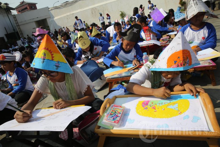 Peringati Hari Anak Nasional di Museum Bahari