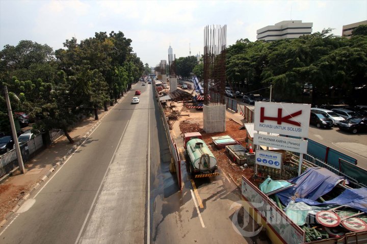 Perkembangan Jalan Layang Tendean-Ciledug