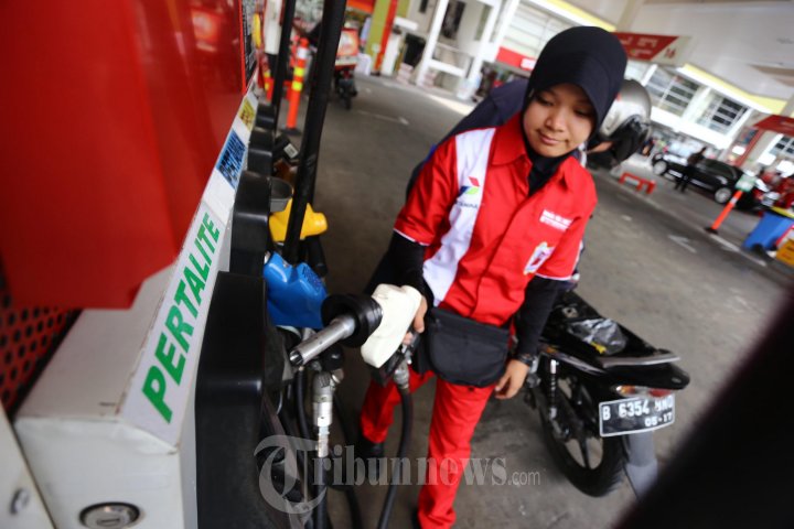 Perluncuran BBM Pertalite Harga Rp 8400 Per Liter