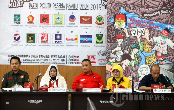 Perolehan Kursi Parpol dan Calon Terpilih Anggota DPRD Jabar