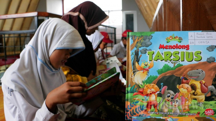 Perpustakaan Apung Tambak Lorok Semarang