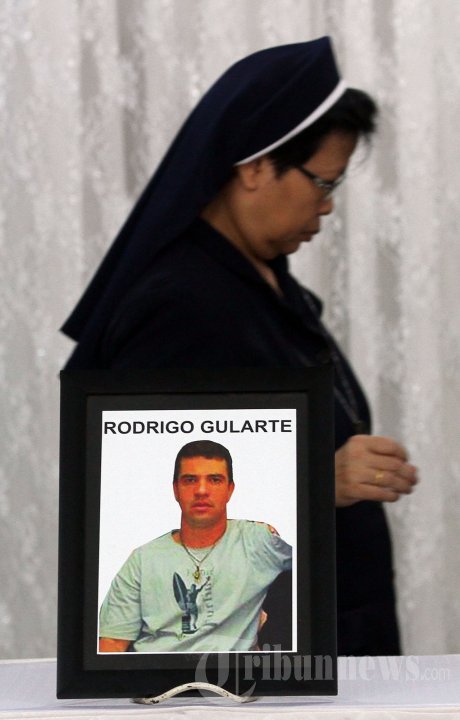Persemayaman Jenazah Rodrige Gularte