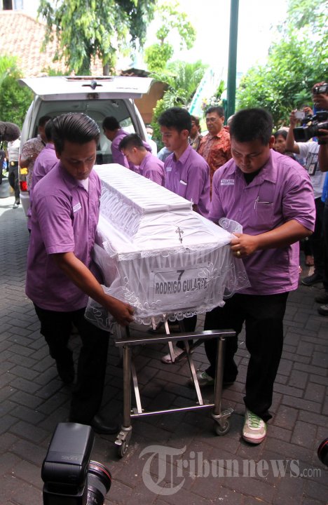 Persemayaman Jenazah Rodrige Gularte