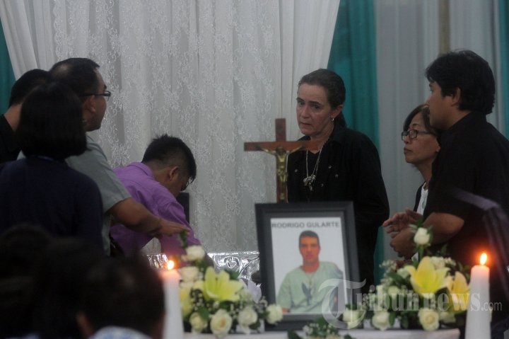 Persemayaman Jenazah Rodrige Gularte