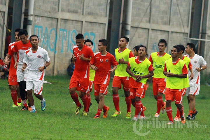Persija Berlatih Jelang Babak 8 Besar Piala Jenderal Sudirman