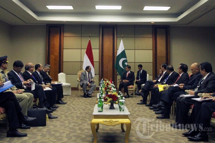 Pertemuan Bilateral Presiden Jokowi Dengan Presiden Pakistan