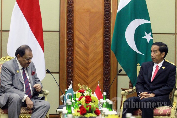 Pertemuan Bilateral Presiden Jokowi Dengan Presiden Pakistan