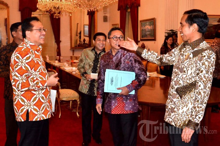 Pertemuan Jokowi dengan Pimpinan Lembaga Tinggi Negara