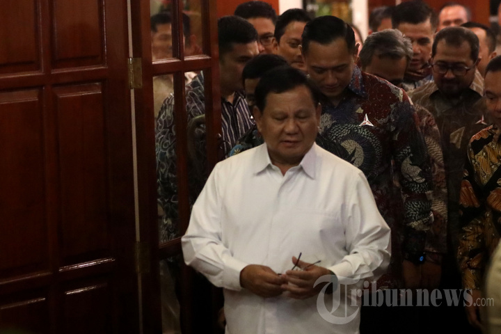 Pertemuan Partai Gerindra dengan Partai Demokrat