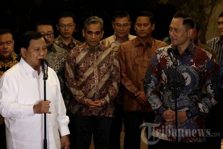 Pertemuan Partai Gerindra dengan Partai Demokrat