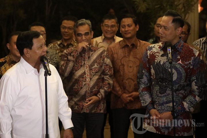 Pertemuan Partai Gerindra dengan Partai Demokrat