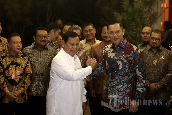 Pertemuan Partai Gerindra dengan Partai Demokrat
