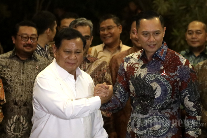 Pertemuan Partai Gerindra dengan Partai Demokrat