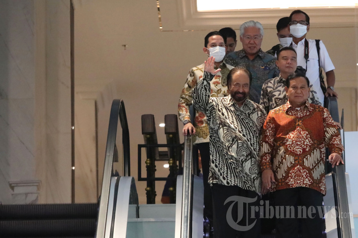 Pertemuan Prabowo dengan Surya Paloh