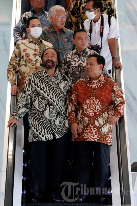 Pertemuan Prabowo dengan Surya Paloh