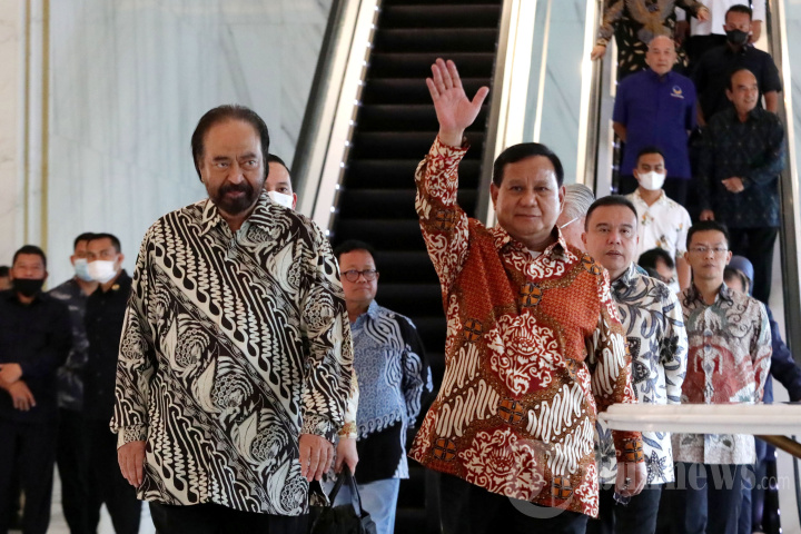 Pertemuan Prabowo dengan Surya Paloh