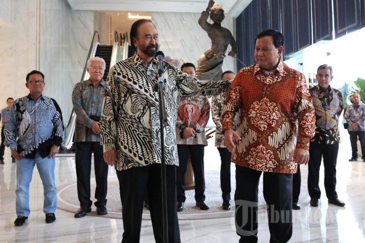 Pertemuan Prabowo dengan Surya Paloh