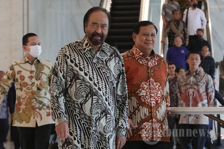 Pertemuan Prabowo dengan Surya Paloh