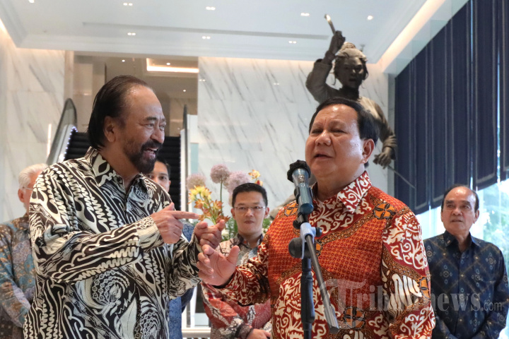 Pertemuan Prabowo dengan Surya Paloh