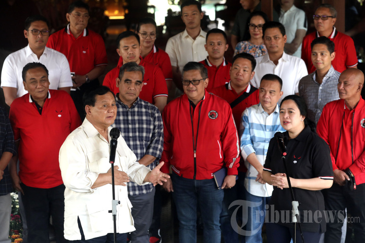 Pertemuan Prabowo Subianto dengan Puan Maharani