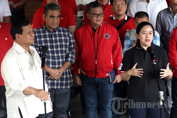 Pertemuan Prabowo Subianto dengan Puan Maharani