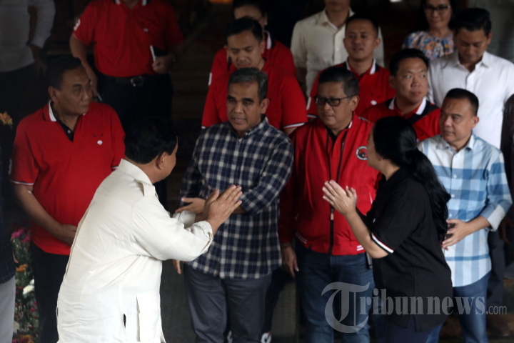 Pertemuan Prabowo Subianto dengan Puan Maharani