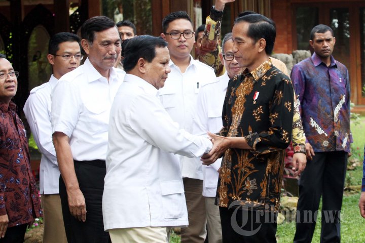 Pertemuan Presiden Jokowi Dengan Prabowo Subianto