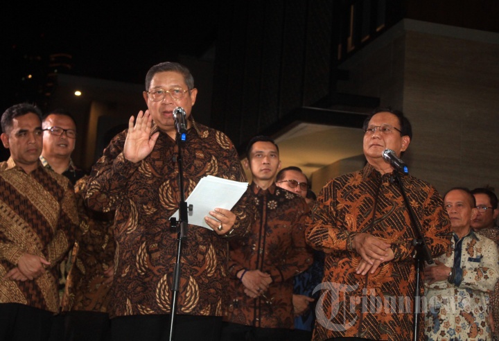 Pertemuan SBY dan Prabowo Subianto