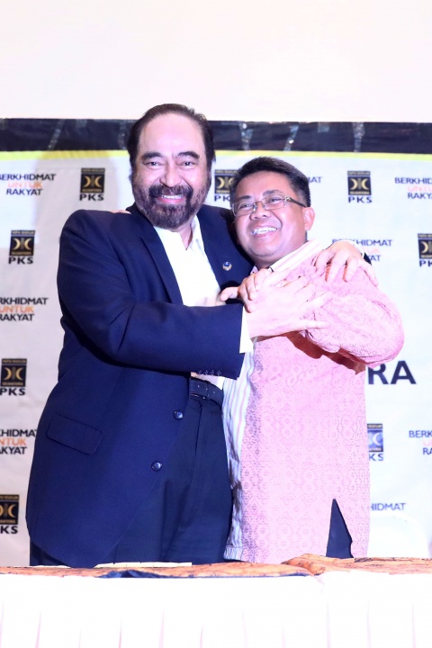 Pertemuan Surya Paloh Dengan Sohibul Iman